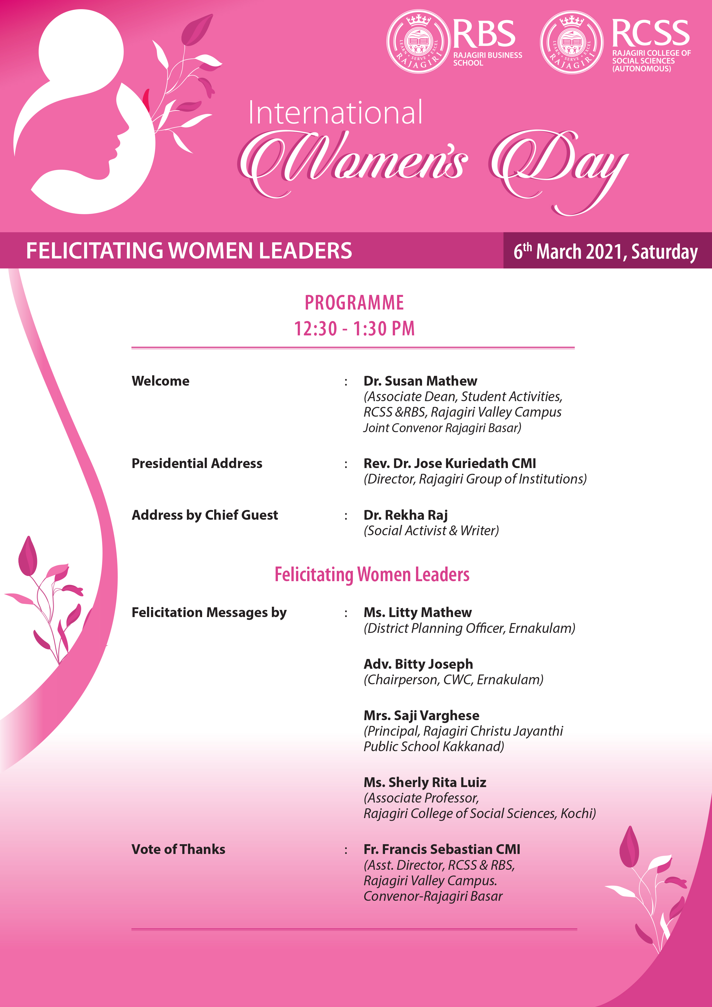 International Women s Day Celebrations